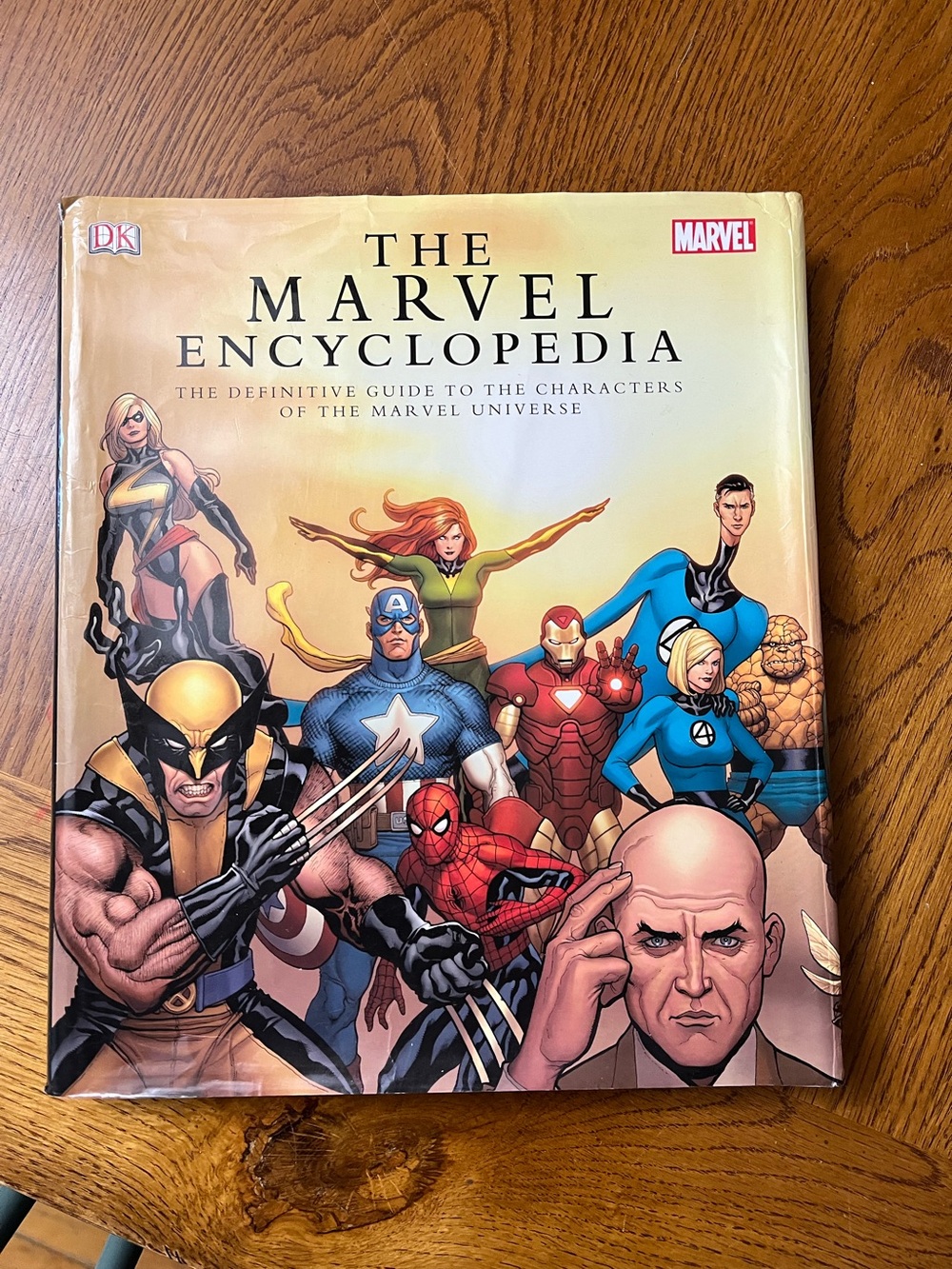 The Marvel Comics Encyclopedia hardcover book